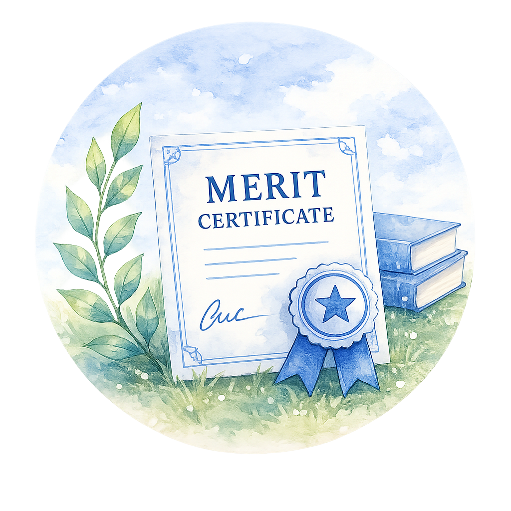 Merit Certificate